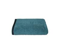 Drap de bain ""Joia"" - coton 550 gr/m² - bleu canard 100x150 cm - Bleu canard - Atmosphera createur d'interieur