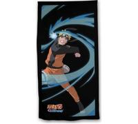 Drap de bain - Naruto - 70 x 140 cm - 100 % Coton - 290 Gsm - Blanc
