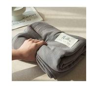 Drap de Dessus Gaze Coton pour lit Simple Double King Super King Drap Plat 160x230cm 200x230cm 245x250cm 245x270cm 1/2 Personnes(Light Gray,245x270cm)