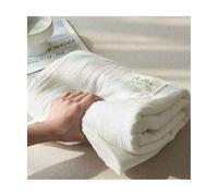 Drap de Dessus Gaze Coton pour lit Simple Double King Super King Drap Plat 160x230cm 200x230cm 245x250cm 245x270cm 1/2 Personnes(Beige,245x270cm)