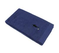 Drap de douche 70x140 cm 100% coton 550 g/m2 PURE FOOTBALL Bleu Marine
