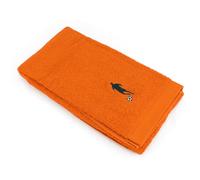 Drap de douche 70x140 cm 100% coton 550 g/m2 PURE FOOTBALL Orange Butane