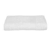 Atmosphera – Drap de douche Essentiel – Coton 450 g/m² – Blanc 70x130 cm