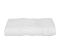 Atmosphera – Drap de douche Essentiel – Coton 450 g/m² – Blanc 70x130 cm