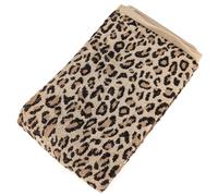 Drap de douche en pur coton 70x140 cm collection LEOPARD beige