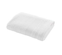 Douceur d'Intérieur – Drap de douche Tendresse – 70 x 130 cm – Éponge unie 100% coton – Blanc