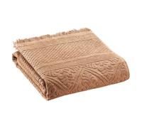 Drap de douche Vivaraise Zoé Marron 70x140 cm