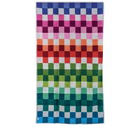 Drap de plage 100x180 cm en velours collection PANAREA multicolore