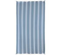 Drap de plage 100x180 cm pur coton collection SUPRAMONTE bleu