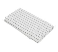 Drap de plage 95x180 cm mousseline de coton collection LANA FOUTAS avec franges neige