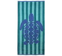 Drap de plage coton 75x150 cm collection TIMEA bleu