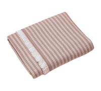 Drap de plage coton 90x185 cm LILI FOUTAS marron terre cuite