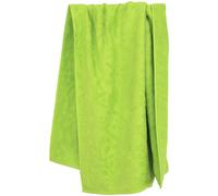 Drap de plage en éponge 100% coton 480 g/m² 75x150 cm LOVINA vert