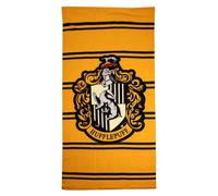 Drap de plage en microfibre Cerda Harry Potter Hufflepuff Orange 90x180 cm