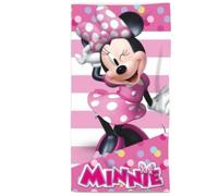 Drap de Plage enfant Minnie - Serviette Disney - 70 x 140 cm - Couleur:Rose Taille:70 x 140 cm - Rose