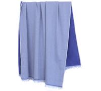 Drap de plage fouta en 100% coton 100x180 cm SOFIA bleu lavande