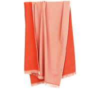Drap de plage fouta en coton et éponge 100x180 cm SOFIA orange