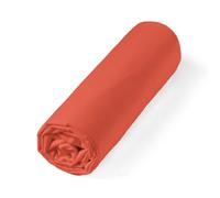 Drap Housse 100% Percale de Coton 80 Fils/cm² - Grand Bonnet 30 cm - Fabrication Européenne - Doux, résistant - Oeko-Tex®