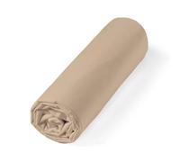 Drap Housse 100% Percale de Coton 80 Fils/cm² - Grand Bonnet 30 cm - Fabrication Européenne - Doux, résistant - Oeko-Tex®