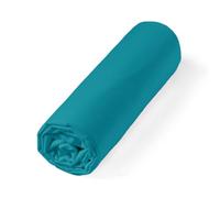 Drap Housse 100% Percale de Coton 80 Fils/cm² - Grand Bonnet 30 cm - Fabrication Européenne - Doux, résistant - Oeko-Tex®