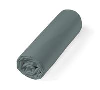 Drap Housse 100% Percale de Coton 80 Fils/cm² - Grand Bonnet 30 cm - Fabrication Européenne - Doux, résistant - Oeko-Tex®