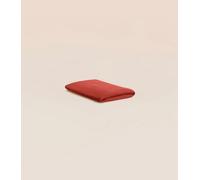 Drap housse 120x190 cm - Gaze de coton - Orange - Doux et gaufré - Toute saison - Confectionné au Portugal - Tediber