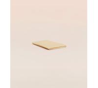 Drap housse 120x190 cm - Percale de coton - Jaune - Idéal en toute saison - Confectionné au Portugal - Tediber