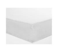 Drap Housse 140x190 cm Blanc en Coton Percale - Bonnet 30 cm, Confort supérieur, Toucher Doux et résistant