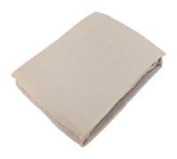 Drap housse 140x190 cm mousseline de coton OPERA beige ficelle