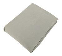 Drap housse 140x190 cm mousseline de coton OPERA vert laurier