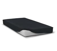 Drap Housse 140x190 cm Noir Bonnet 30 cm- Repassage Ultra Facile - Home linge passion