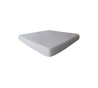Drap Housse 140x190cm Blanc Imperméable et Respirant - FRESH -