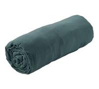 Drap Housse 140x190cm Gaze de Coton Canard - OUREA - ALTOBUY Bleu G