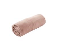 Drap Housse 140x190cm Gaze de Coton Guimauve - OUREA -