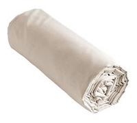 Drap Housse 140x200cm Coton Coloris Pampa - SAMIA - ALTOBUY Beige G