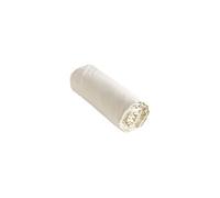 Drap Housse 140x200cm Coton Coloris Popcorn - SAMIA -