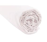Drap Housse 160x200 cm 100% Coton Bio Lit Deux Places King Size | Blanc | Doux & Agreable| Extensible & Respirant | Sommeil sain | Marque Easy Dort | Certifié Label Oeko-Tex | Fabriqué en Europe