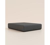 Drap housse 160x200 cm en lin lavé - Gris - Grand Ours Tediber