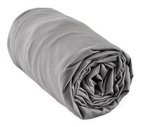 Drap Housse 160x200cm 100 % Viscose de Bambou Granit - DALIA - ALTOBUY Gris G