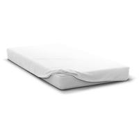 Drap Housse 180x200 cm Blanc Bonnet 30 cm- Repassage Ultra Facile - Home linge passion