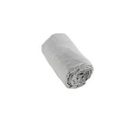 Drap Housse 180x200cm Flanelle de Coton Coloris Brume - HEDDA -