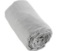 Drap Housse 180x200cm Flanelle de Coton Coloris Brume - HEDDA - ALTOBUY Gris G
