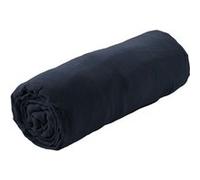 Drap Housse 180x200cm Gaze de Coton Minuit - OUREA - ALTOBUY Bleu G
