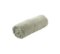 Drap Housse 180x200cm Gaze de Coton Vert d'Eau - OUREA -