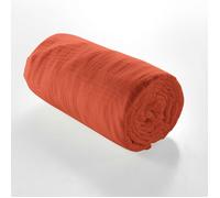 Drap housse 2 personnes 160x200 cm dble gaze coton 57 fils Angelia Orange