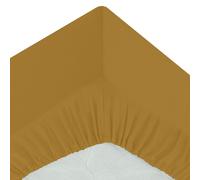 Atmosphera - Drap-Housse - Percale - mordoré - 160x200 cm