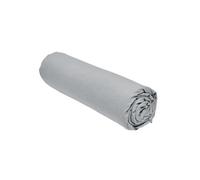Drap Housse 140X200 2 Personnes Grand Bonnet 30 Coton Uni Acier