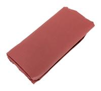 Drap housse 200x200 cm bonnet 30 cm percale de coton PASSION PERCALE rouge Acajou
