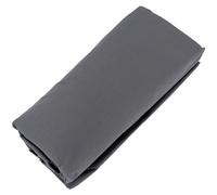 Drap housse 200x200 cm bonnet 40 cm percale de coton PASSION PERCALE gris Anthracite