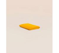 Drap housse 80x200 cm - Gaze de coton - Jaune - Doux et gaufré - Toute saison - Confectionné au Portugal - Tediber